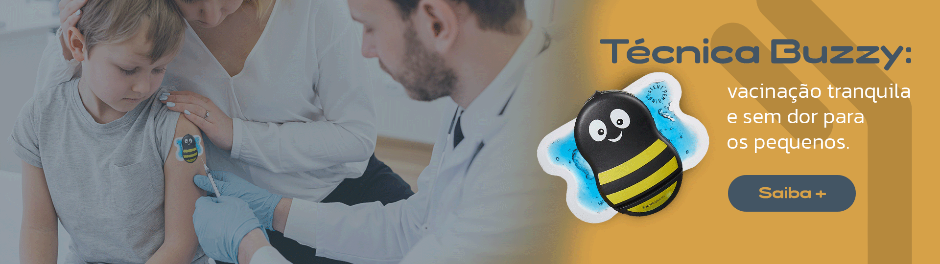 Tecnica Buzzy vacina indolor